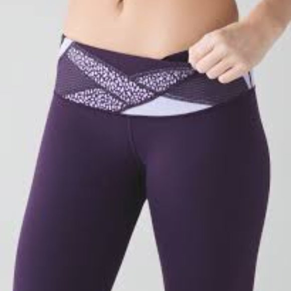 Lululemon Wonder Under Pant III Deep Zinfandel - Picture 2 of 3